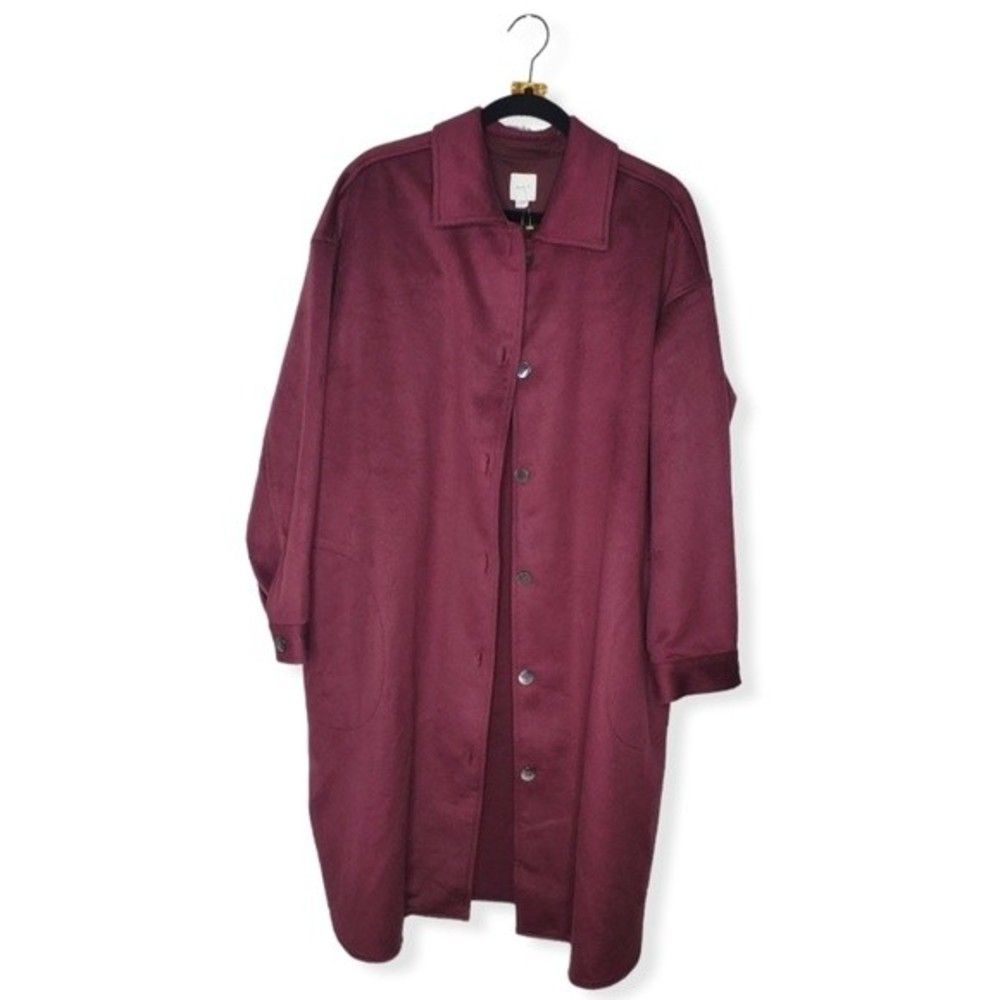 J.jill Lustrous Long Shacket Long Cardigan XL - Picture 3 of 8
